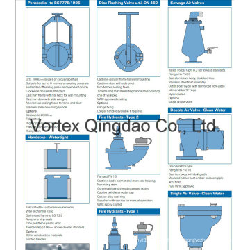 Qing Dao Vortex Penstock Made in China